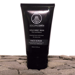 Volcanic Man Face Scrub